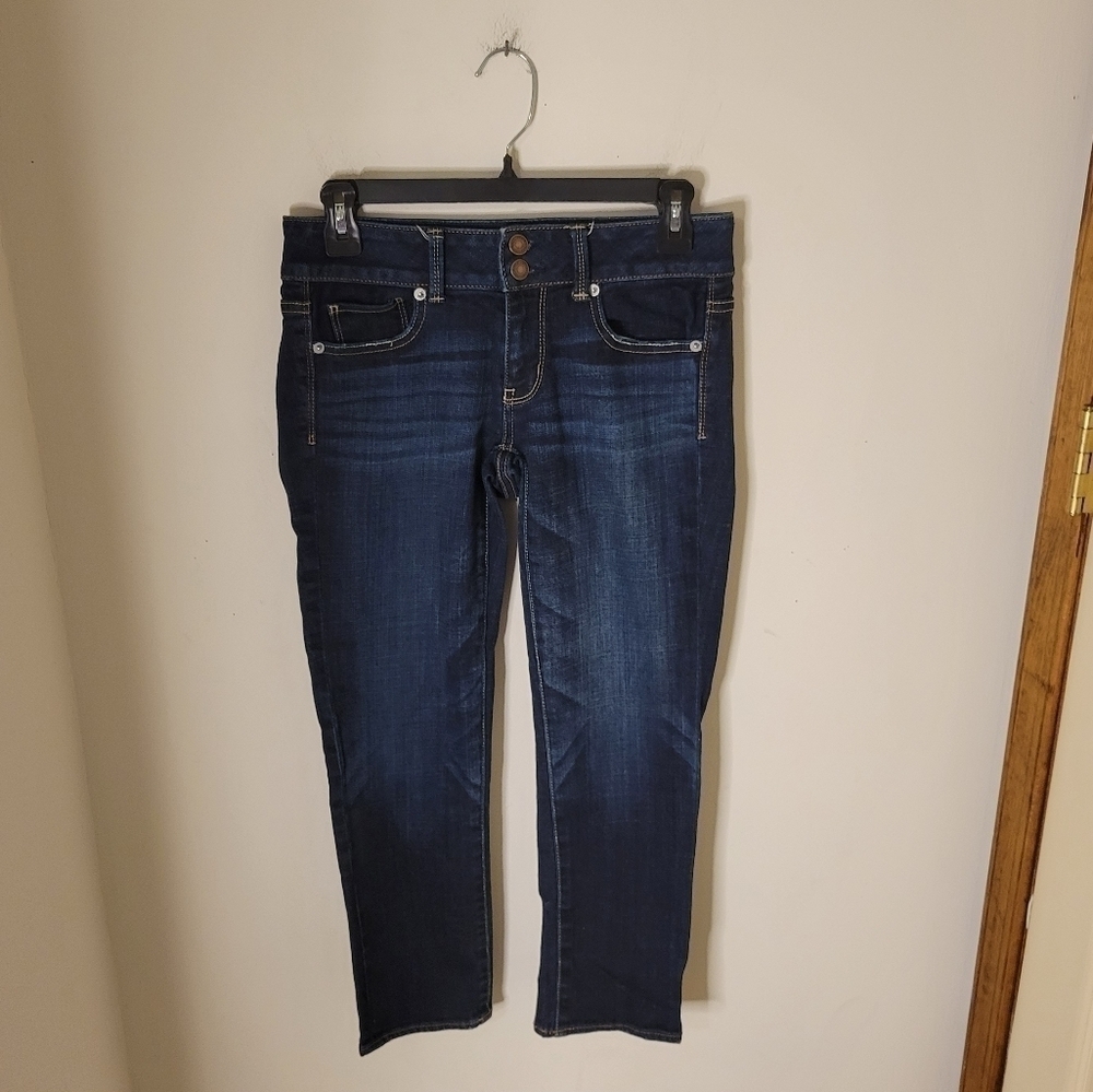 American Eagle Women's Artist Crop Jeans - Size (2) - Excellent Condition